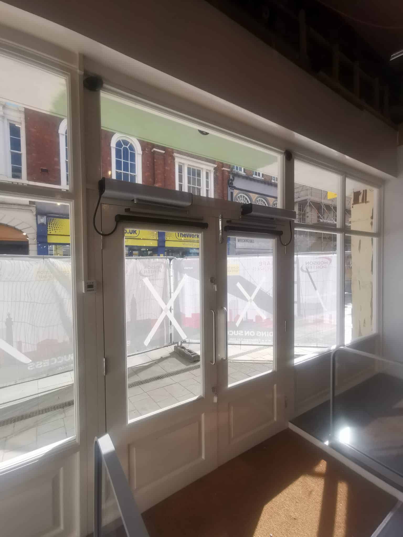 automatic door installed in Hull