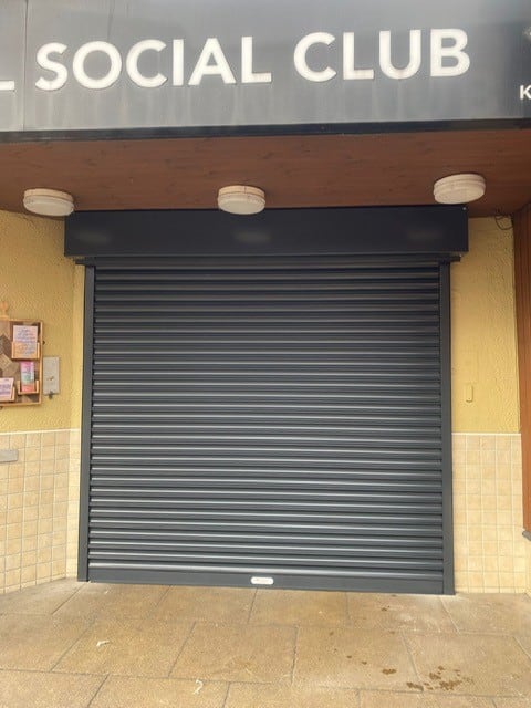 Roller shutter installed in Leeds